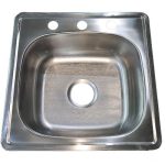 FREGAD AC INOX 1 TARJA  48X48 T1919
