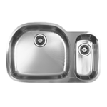 FREG AC INOX ALESSIA SUBMONTAR 2TINAS 83X53 CON ACCESORIOS