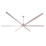 VENTILADOR TECHO BIG VENT 3MT LARGO 89W 127V C/CONT REM 6 ASPAS