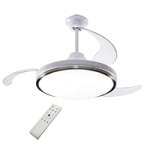 VENTILADOR DE TECHO PHANTOM CON LUZ ASPAS OCULTAS