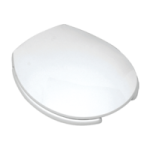 ASIENTO REDONDO CON TAPA BLANCO MOD 92