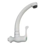 LLAVE FREGADERO PARED PALANCA BLANCA KF-3503