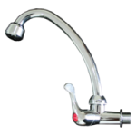 LLAVE FREGADERO PARED PALANCA ROSE ABS CROMADA (183001