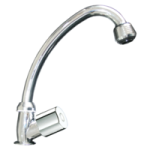 LLAVE FREGADERO A PISO ABS CROMADA GREEN TECH