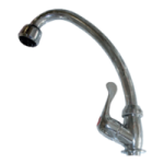 LLAVE FREGADERO A PISO PALANCA ABS CROMADA GREEN TECH