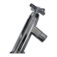 LLAVE SENCILLA LAVABO MAN CRUZ CROMO BF2801