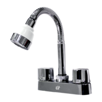 MEZCLADORA LAVABO CUELLO FLEXIBLE GT