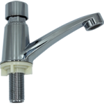 LLAVE LAVABO PUSH INDIVIDUAL ABS CROMADA GREEN TECH