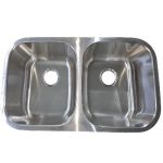 FREG AC INOX SUBMONTAR 2 CANASTAS 82X47X22 UE206