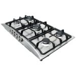 ESTUFA 5 QUEMAD EMPOT BOTON FRONTAL AC INOX 5Q-EAT SUPRA