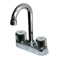 MEZ LAV 4" DICA C/MANERAL CUELLO DE GANSO