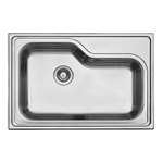 FREG AC INOX ALESSIA 1TINA 84X56 CON ACCESORIOS