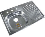FREG.A.INOX.EMPOTRAR 1T.ES.IZQ 80X52