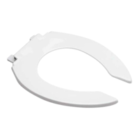 ASIENTO ALARGADO SIN TAPA BLANCO AF-1