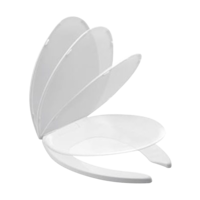 ASIENTO ALARGADO DE CIERRE LENTO AT-1 BLANCO