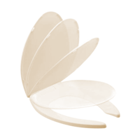 ASIENTO ALARGADO DE CIERRE LENTO AT-1 MARFIL