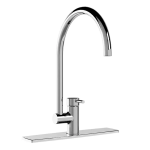 MONOMANDO PARA FREGADERO CROMO