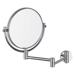 ESPEJO CON AUMENTO A 2 VISTAS CROMO