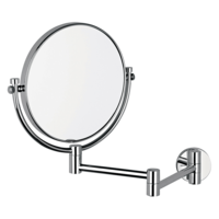 ESPEJO CON AUMENTO A 2 VISTAS CROMO