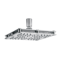 REGADERA DE PLATO CROMO H3006