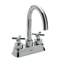 MEZ LAV 4" HELVEX ANTARES DES/REJILLA CROMO