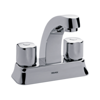 MEZ LAV 4" HELVEX ANTEA DES/REJILLA CROMO