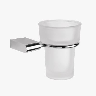 CEPILLERO CON VASO INTEGRA CROMO