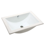 LAVABO RECT SOBRECUBIERTA MARCUS BLANCO