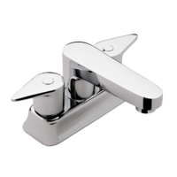 MEZCLADORA LAVABO 4  DECO CROMO