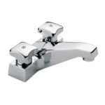 MEZCLADORA INTEGRAL 4 SIN DESAGUE CROMO