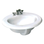 LAVABO CATO OVALADO 4 BLANCO