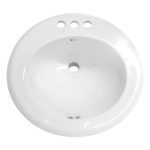 LAVABO CATO REDONDO BLANCO