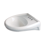 LAVABO TULIPAN CATO BLANCO