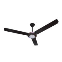 VENTILADOR MYVENT CHOCOLATE C/LUZ LED 5VEL C/APAGADOR