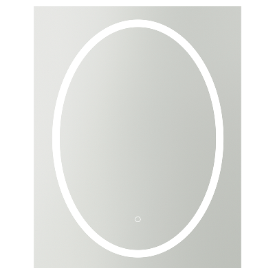 ESPEJO CON LUZ LED 60X80CM RECTAGULAR